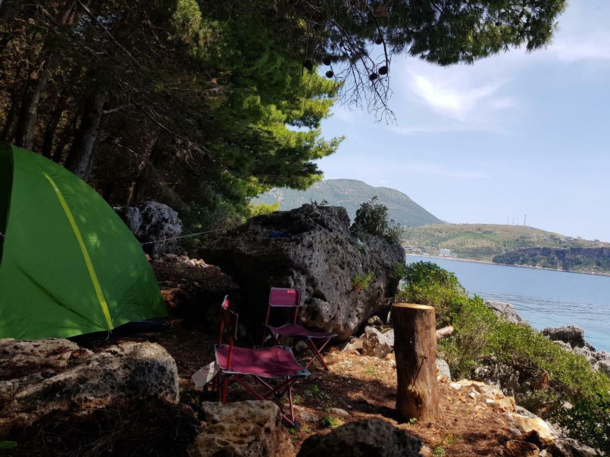 The Sea Cave Camping Himare Exterior photo